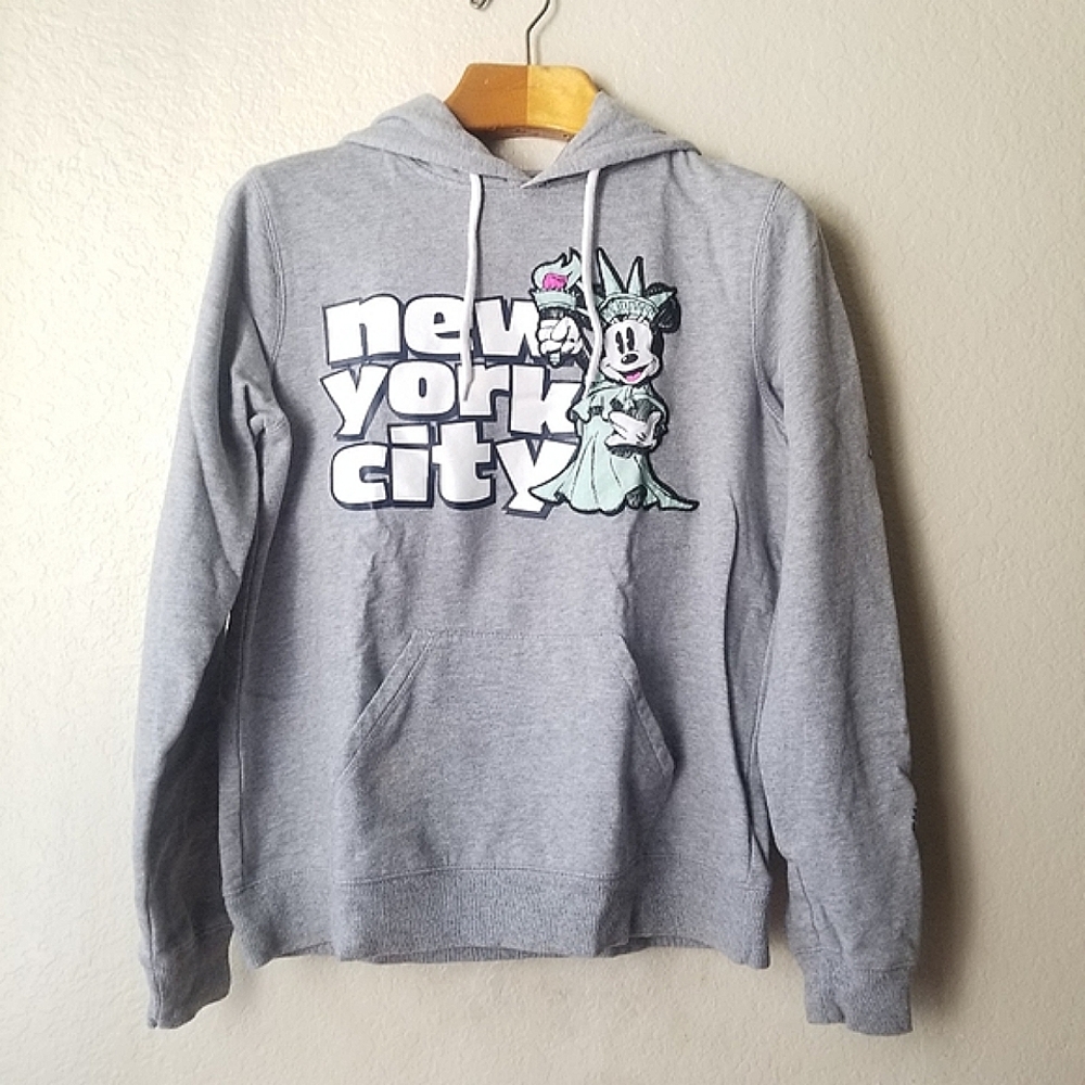 Disney New York City Mickey Mouse Hoodie Sweater L